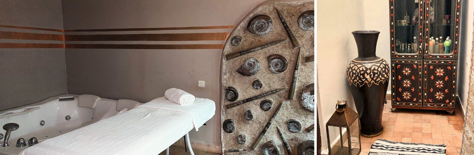 i trattamenti hammam e spa marocchini sono un  ottimo modo per rilassarsi dopo un tour, dopo una giornata di contrattazioni nella Medina, dopo una giornata intera in giro per le vie della città. Ristorano corpo e mente e fanno sentire benissimo, oltre a lasciarti la pelle più morbida che tu abbia mai avuto.